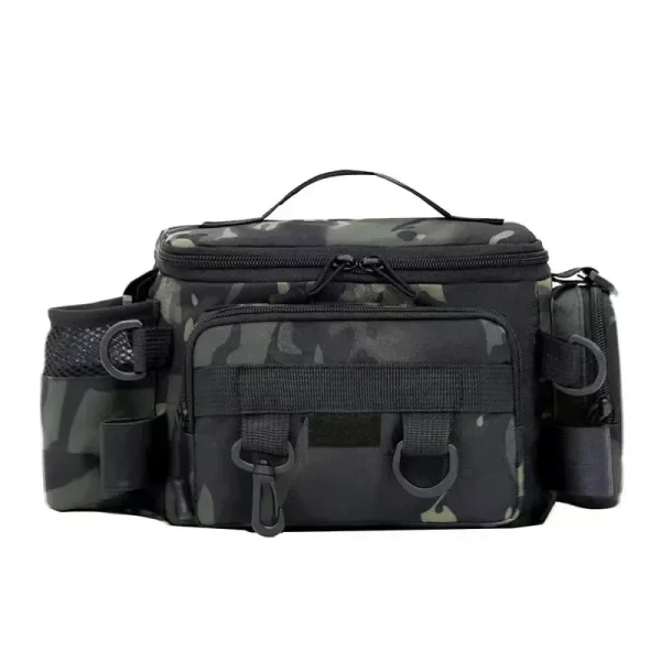 Multifunctional Fishing Tackle Shoulder Bag Storage Bag Portable Fishing Rod Holder - Image 7