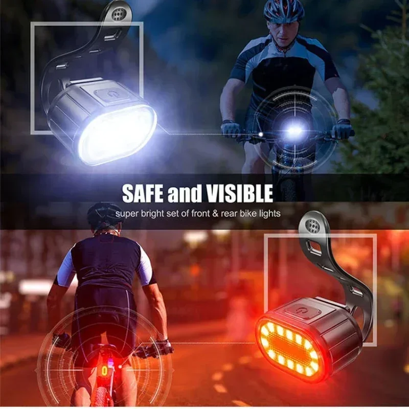 Ultra-bright Bicycle Lights Suitable For Night Riding, Rechargeable Multi-mode Waterproof Taillights, Bicycle Accessories - Image 15