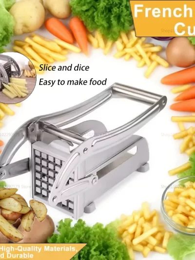 High-Quality Manual Fries Slicer Kitchen Food Processor Vegetable Cutting