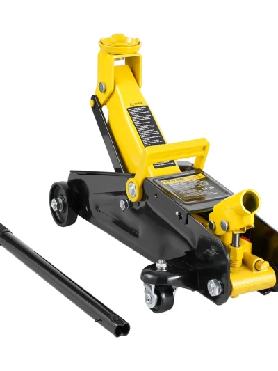 SucceBuy Low Profile Floor Jack 2 Ton Heavy Duty Iron Hydraulic Racing Floor Jack