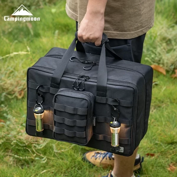 CAMPINGMOON BK-46 Large Capacity Storage Bag Camping IGT Module Collection Storage Bag