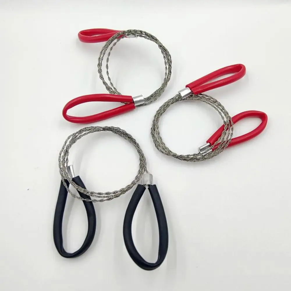 4-strand Stainless Steel Wire Saw with Handle Strong Outdoor Camping Survival Tool - Image 24