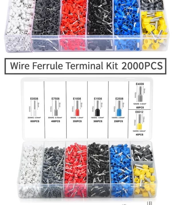 Crimping Pliers Ferrule Sleeves Tubular Terminal Tools HSC8 6-4 10-6 16-6 Wire Crimper Household Electrical Sets Terminal - Image 24