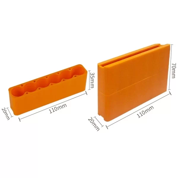 18650Battery Pack Fixture For Spot Welder Single Row Double Sided Spot Welding Plastic Fixed Fixture Battery Pack Soldering Tool - Image 3