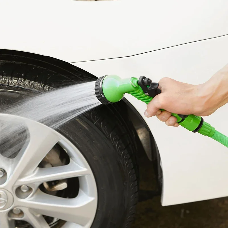 Retractable Magic Garden Hose High Pressure Car Wash Water Gun Watering Device - Image 32
