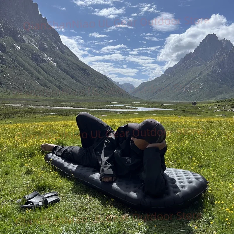Light Tour R value 7.5 Camping Inflatable Mattress Outdoor Portable Sleeping Pad Ultralight - Image 5
