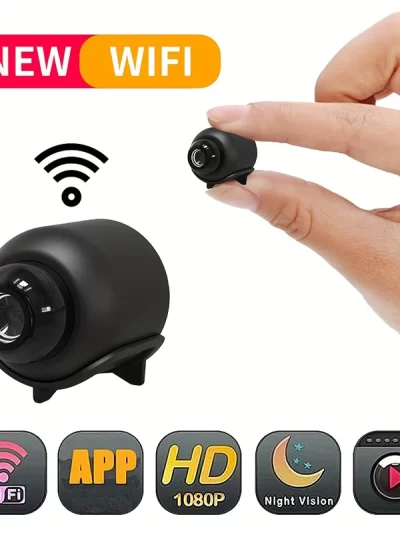 New X5 Mini Camera 1080P Clear Night Vision Lightweight Portable Premium Cams Motion Detection Wireless WiFi