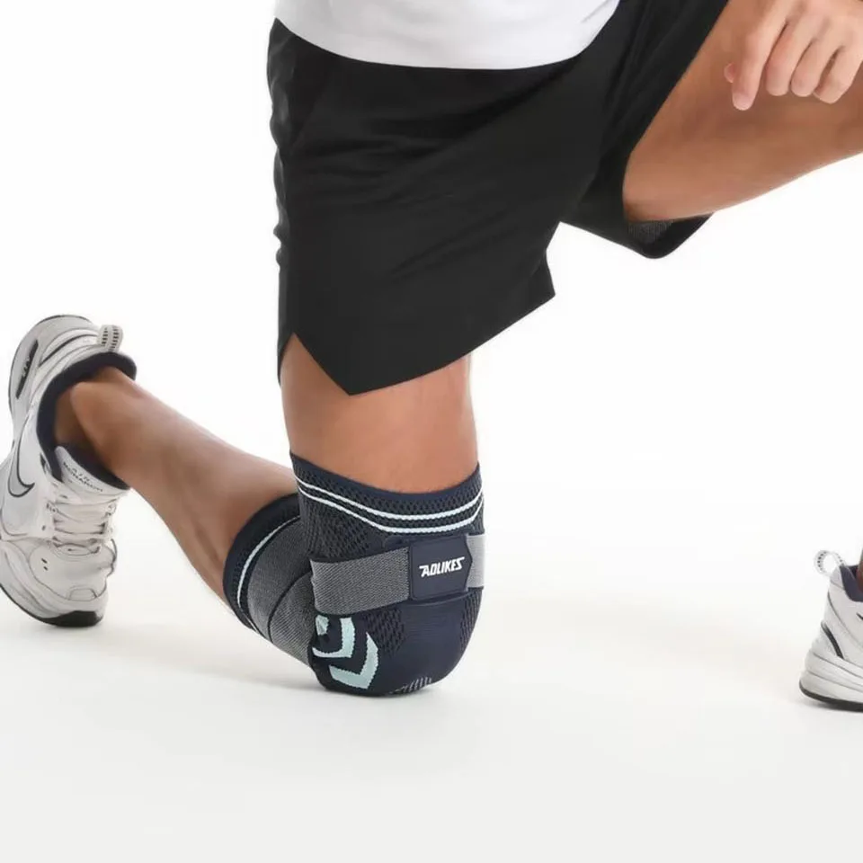 AOLIKES 1PCS Knee Brace Support Straps Knee Compression Sleeves - Image 6