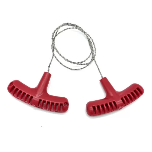 4-strand Stainless Steel Wire Saw with Handle Strong Outdoor Camping Survival Tool - Image 8