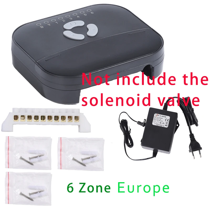 6 Zone WIFI Connect Tuya Smart Home Watering Timer and Garden Irrigation Controller Water solenoid Valve Irrigation Timer System - Image 12