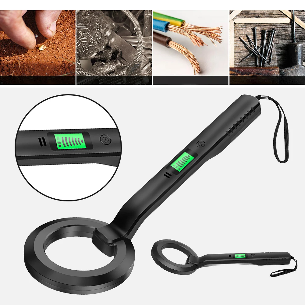 New Handheld Metal Detector With LED Display High Sensitivity Metal Scanner Gold Silver - Image 13