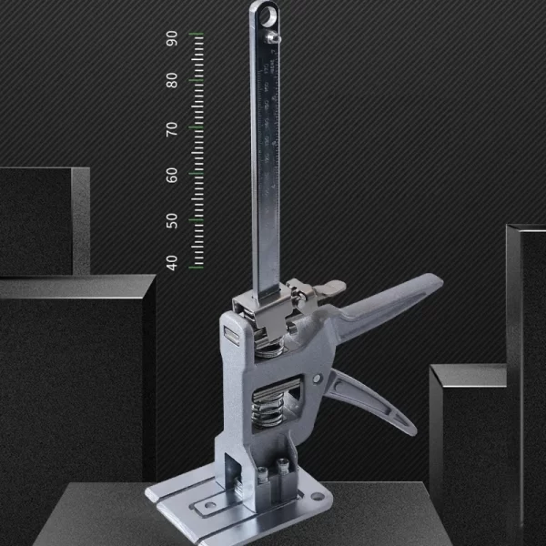 2 pcs Labor Saving Arm Jack 12 Inch Drywall Lift Wall Tile Locator 0-145 mm Height Adjuster Multi-Function Cabinet Jack Board - Image 9