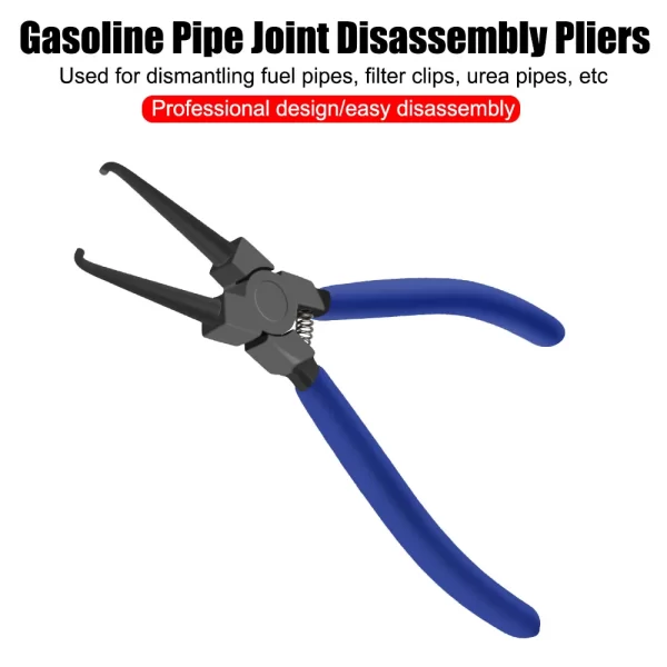 Vise Car Hose Oil Hose Crimping Plier Car Repair Hand Tool R Type Hand-held Tools Water Pipe Clamp Collar Hose Clip Clamp Pliers - Image 15