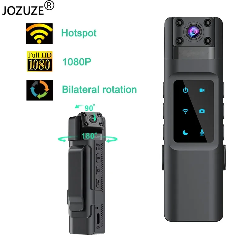Miniature Camcorder NEW WIth Wifi Hotspot Mini Camera 1080P Portable Digital Video Recorder Body Camera Night Vision DVR - Image 2