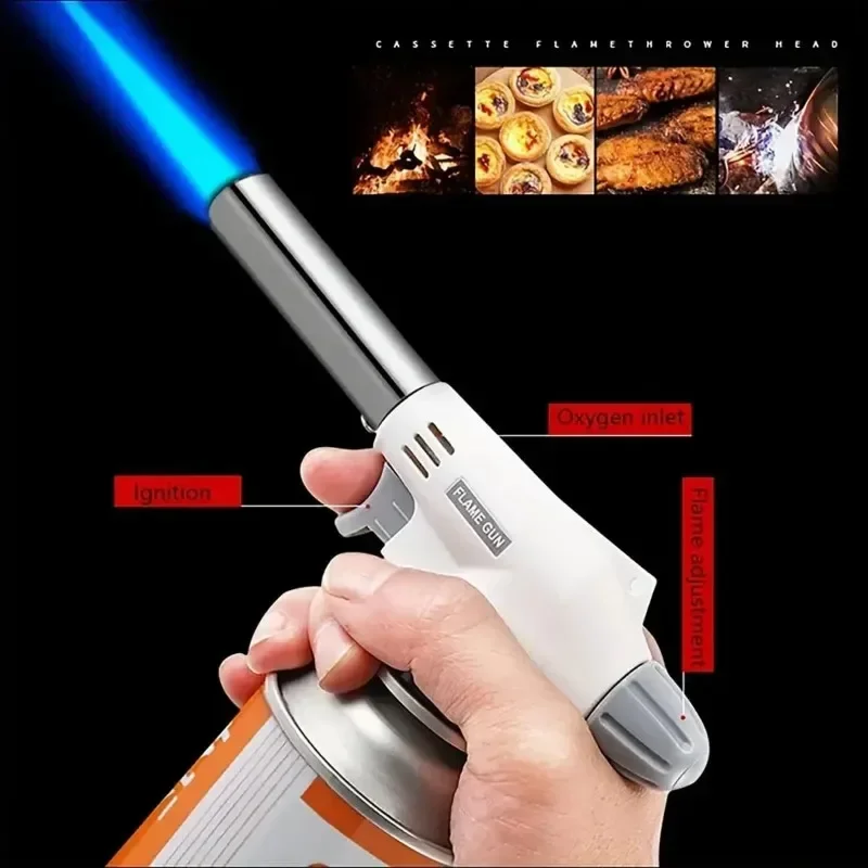 Camping Baking Barbecue Gas Torch Welding Fire Maker Lighter Butane Burner - Image 2