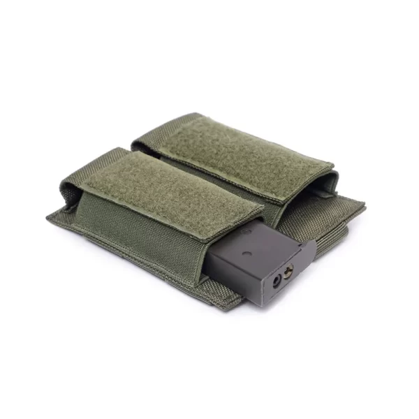 9mm Magazine Pouch Pistol Magazine Bag Tactical Fast Draw Pistol MOLLE Double Mag Pouch EDC Tool Kit Hunting Accessory - Image 16