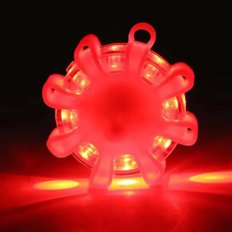 Led Car Emergency Light V16 Flashing Light Magnetic Induction Road Accident Light Portable Strobe Warning Light - Image 6