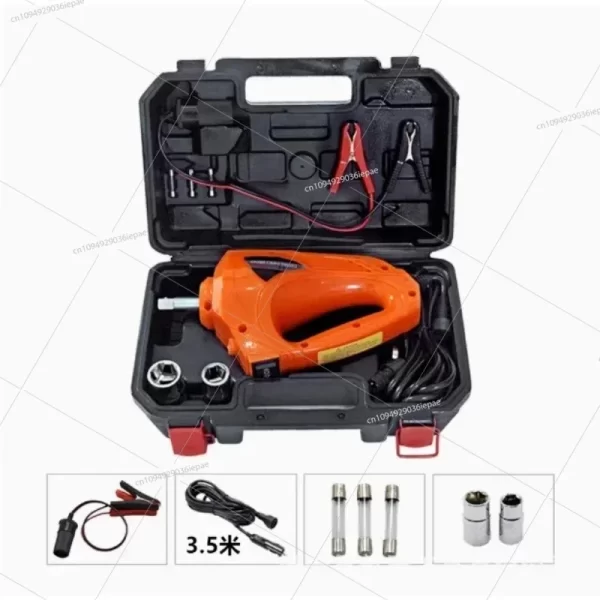 5-ton general-purpose electric jack; air pump and electric wrench set - Image 8