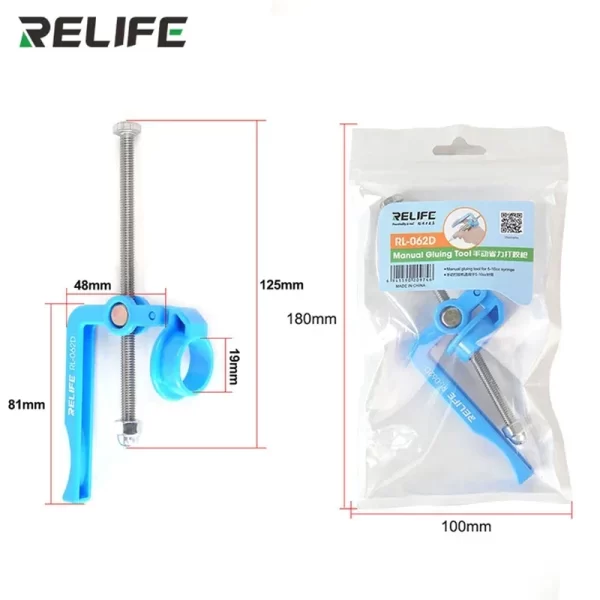 RELIFE RL-062D Labor-Saving 5-10CC New Solder Paste Booster UV Solder Mask Ink Welding Oil Pusher for Motherboard Repair Tools - Image 6