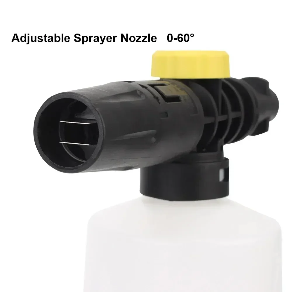 750ML Snow Foam Lance Car Soap Foam Generator High Pressure Washers For Karcher K2 K3 K4 K5 K6 K7 Adjustable Sprayer Nozzle - Image 10