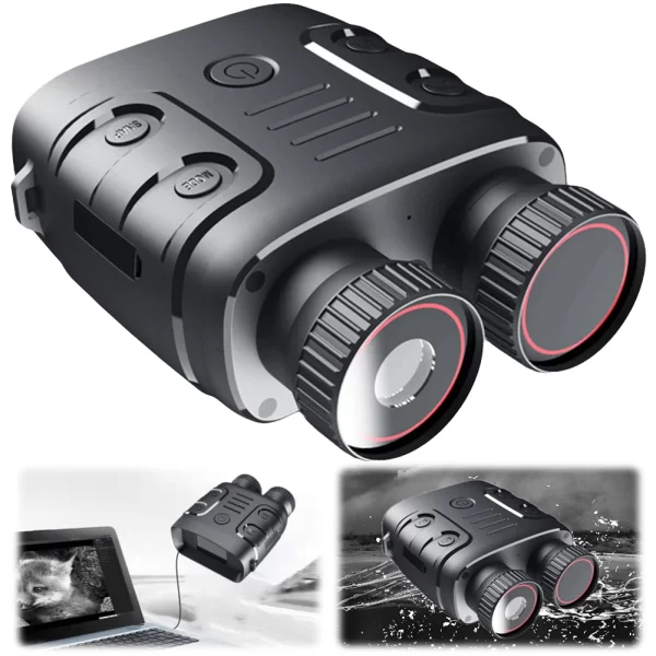 HD 1080P Adult Infrared Digital Night Vision Binoculars 300M Full Dark Viewing Distance Infrared Binoculars for Video and Photo - Image 5