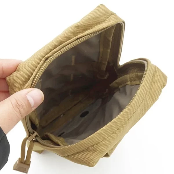 600D Oxford Outdoor Military Tactical Bag EDC Molle Tool Zipper Waist Accessories Durable Belt Como Pouch - Image 22