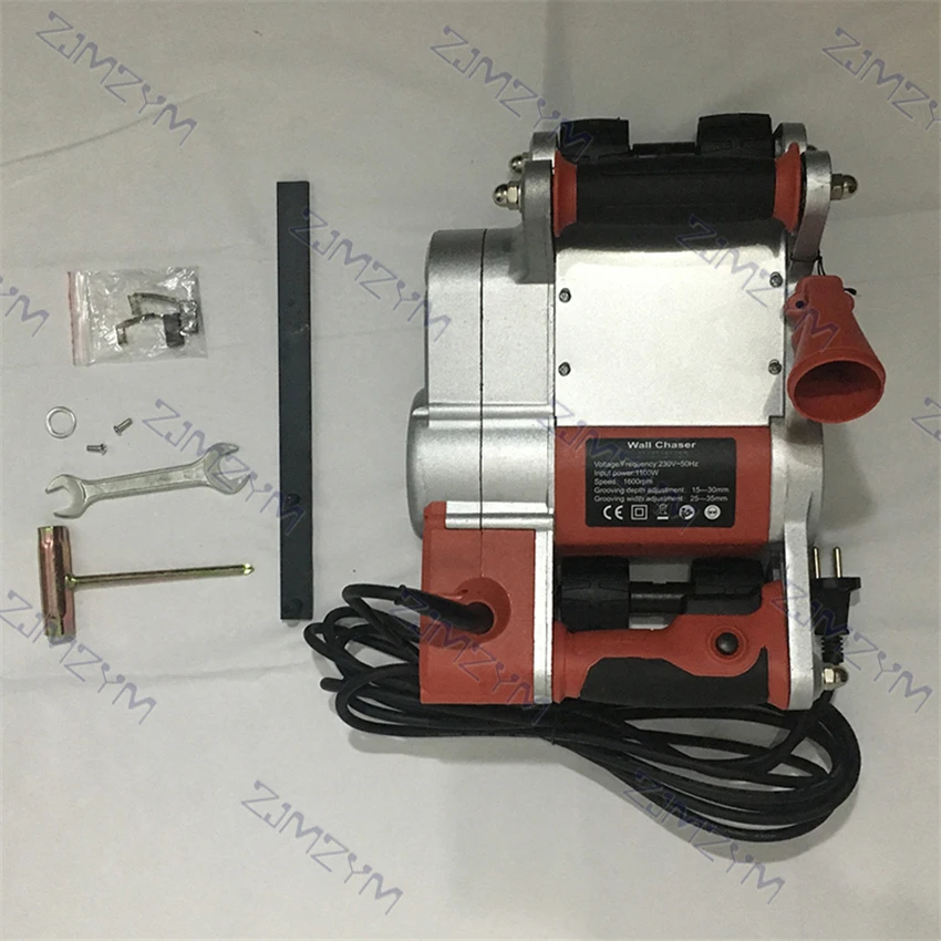 25/35MM Wall Slotting Machine Industrial Wall Chaser Machine Wall Groove Cutting Machine Line Slot Machine 230V/110V 2000r/min - Image 11
