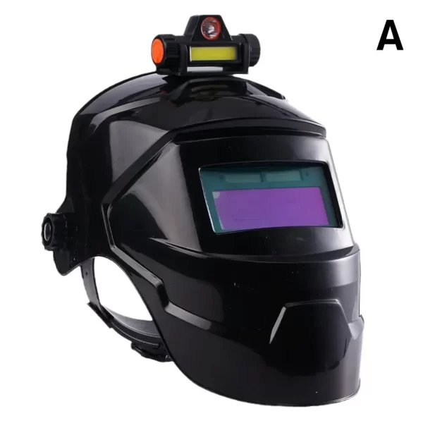 Welding Helmet Welder Mask With Rechargeable Headlight Automatic Dimming Electric Protective Mask For Arc Welding - Image 12