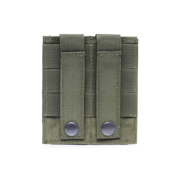 9mm Magazine Pouch Pistol Magazine Bag Tactical Fast Draw Pistol MOLLE Double Mag Pouch EDC Tool Kit Hunting Accessory - Image 18