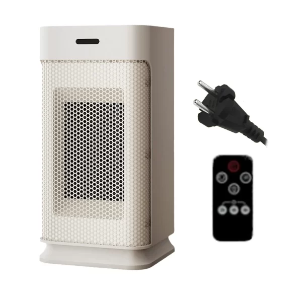 Portable Ceramic Heaters Fan Silent Room Heater with Remote Control Overheat Protection - Image 5