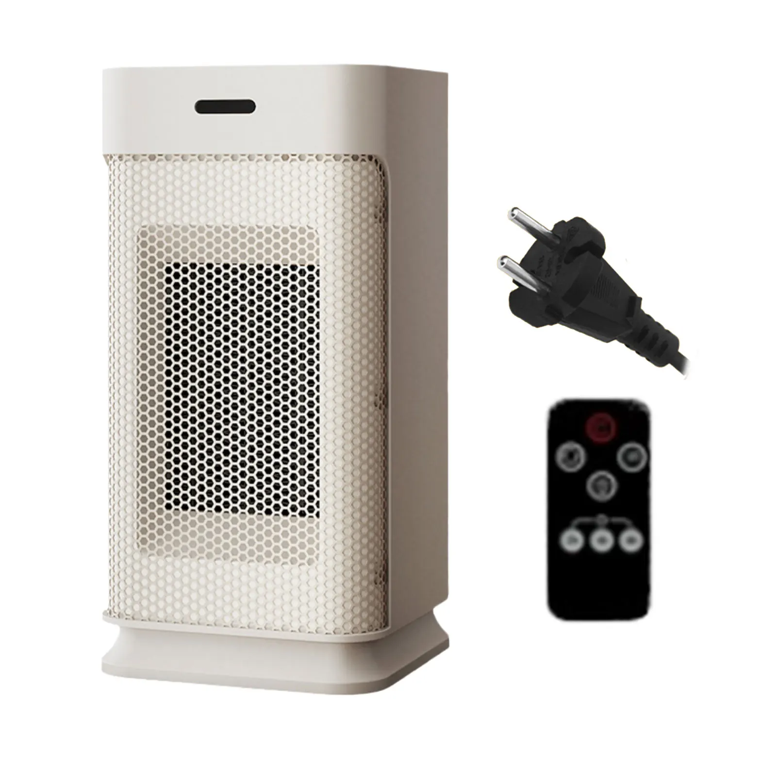 Portable Ceramic Heaters Fan Silent Room Heater with Remote Control Overheat Protection - Image 5