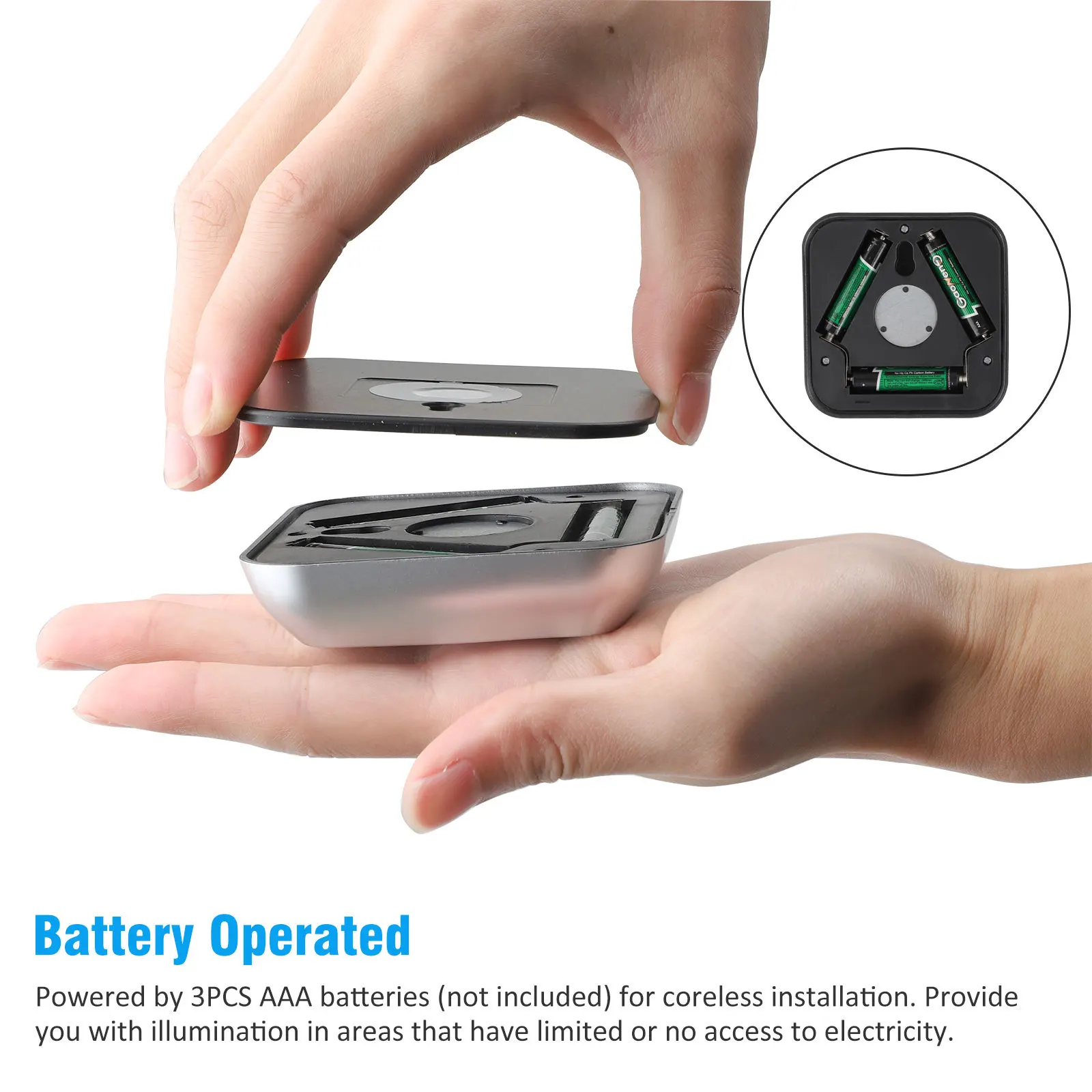 LED Night Light Smart Motion Sensor Night Light 3A Battery-powered - Image 6