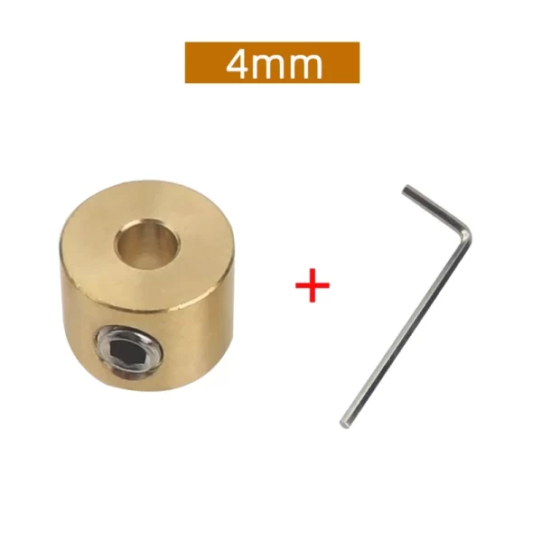 3-12mm Drill Bit Tools Brass Depth Stop Collars Ring Positioner Ring With Hex Wrench - Image 12