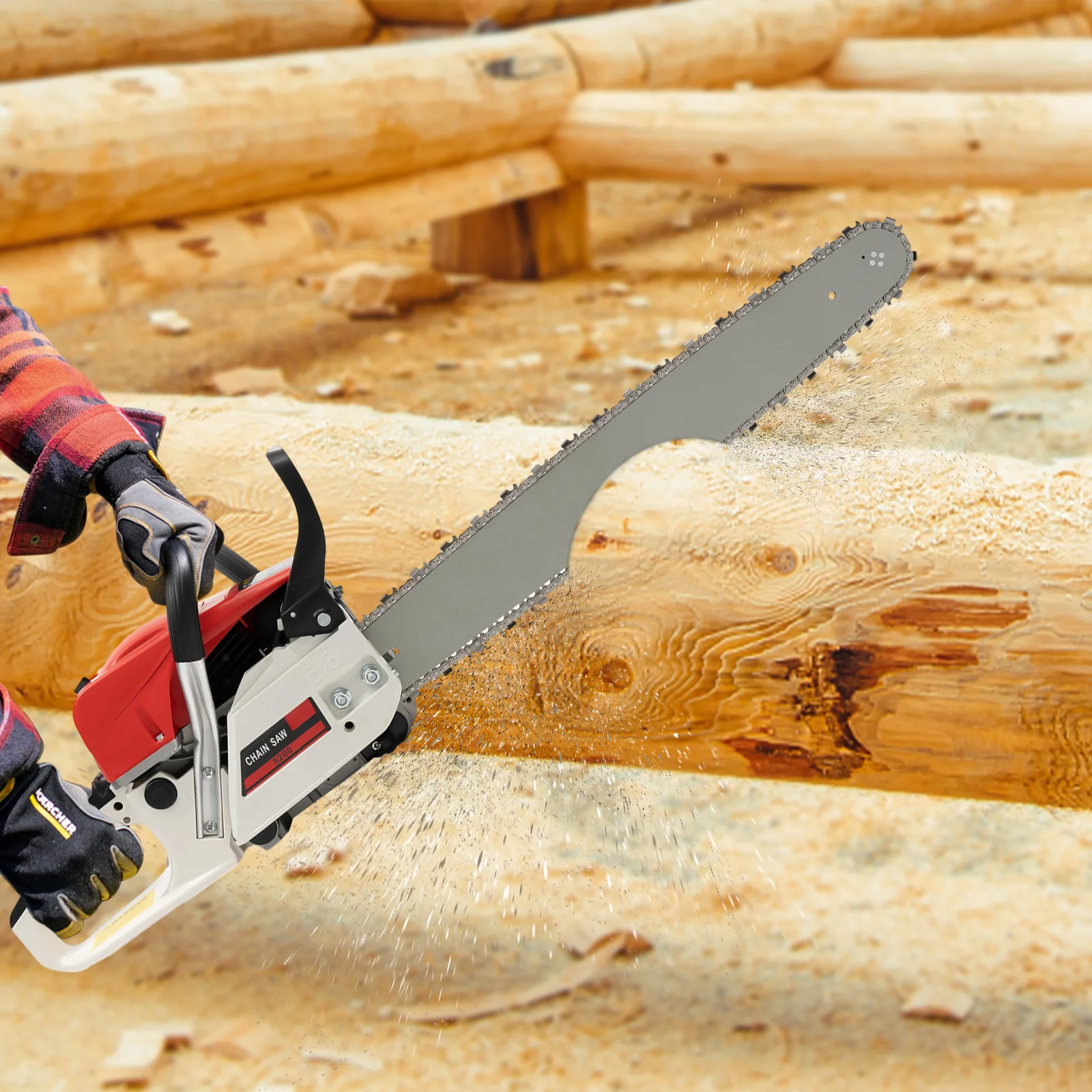 22Inch 52CC Gas-powered Chainsaw - Image 5