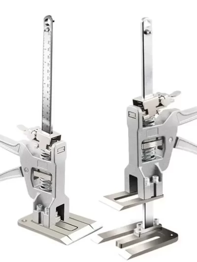 2 pcs Labor Saving Arm Jack 12 Inch Drywall Lift Wall Tile Locator 0-145 mm Height Adjuster Multi-Function Cabinet Jack Board