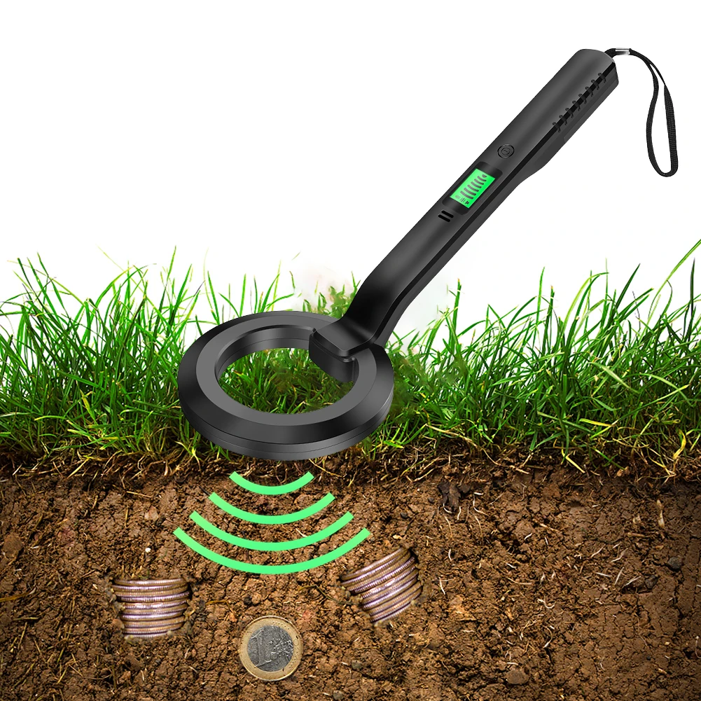 New Handheld Metal Detector With LED Display High Sensitivity Metal Scanner Gold Silver - Image 11
