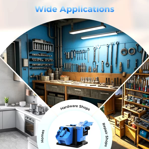 96W 110V Multifunctional Electric Sharpening Machine Electric Drill Bit Sharpener - Image 13