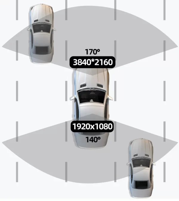 Dash Cam 4K GPS WIFI APP 24H Night Vision Mini Optional Rear Lens Dashcam Car DVR Video Recorder Camera For Car Black Box - Image 24