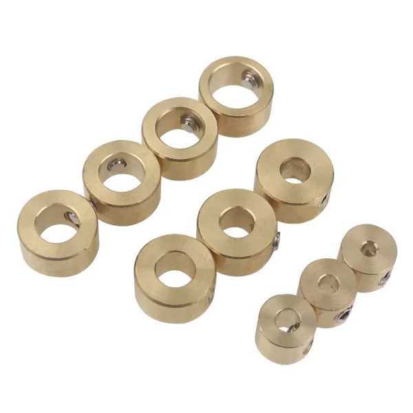 3-12mm Drill Bit Tools Brass Depth Stop Collars Ring Positioner Ring With Hex Wrench - Image 6