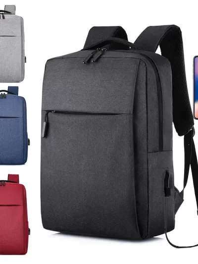 2024 New Versatile Business Bag USB Rechargeable School Bag Waterproof