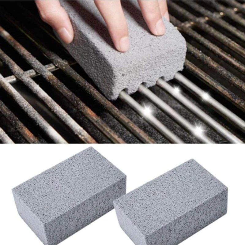 Outdoor BBQ Grill Cleaning Block Brick Grill Stone Cleaning Racks Stains Grease Cleaner BBQ - Image 30