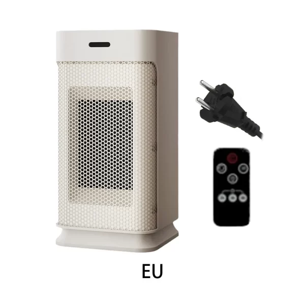 Portable Ceramic Heaters Fan Silent Room Heater with Remote Control Overheat Protection - Image 8