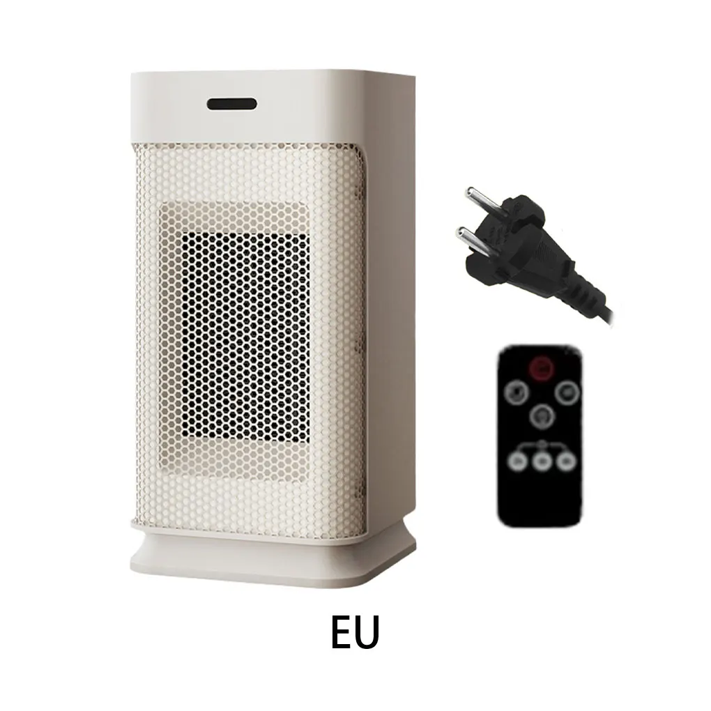 Portable Ceramic Heaters Fan Silent Room Heater with Remote Control Overheat Protection - Image 8