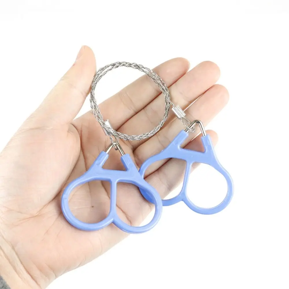 4-strand Stainless Steel Wire Saw with Handle Strong Outdoor Camping Survival Tool - Image 23
