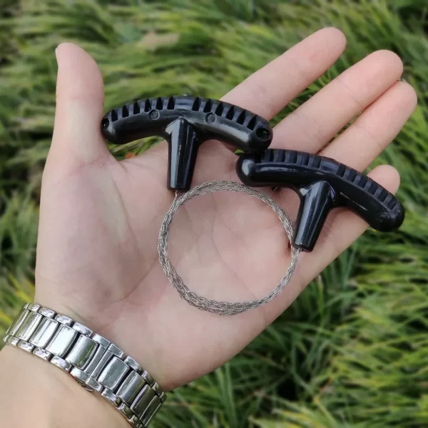 Manual Steel Rope Chain Saw  Survival Gear - Image 4