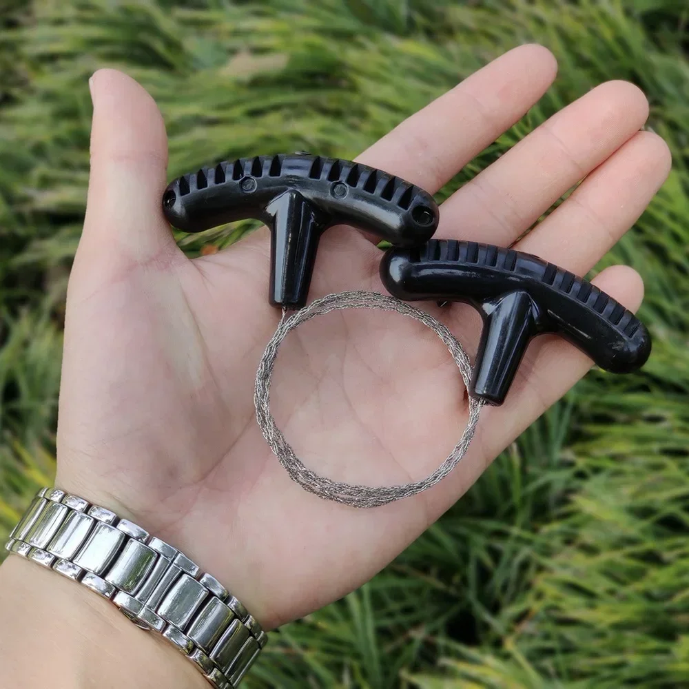 Manual Steel Rope Chain Saw  Survival Gear - Image 4