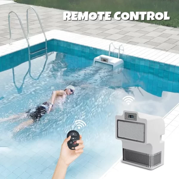 Swimming Pool Constant Swim Machine, High Water Flow Current Wave Machine - Image 6