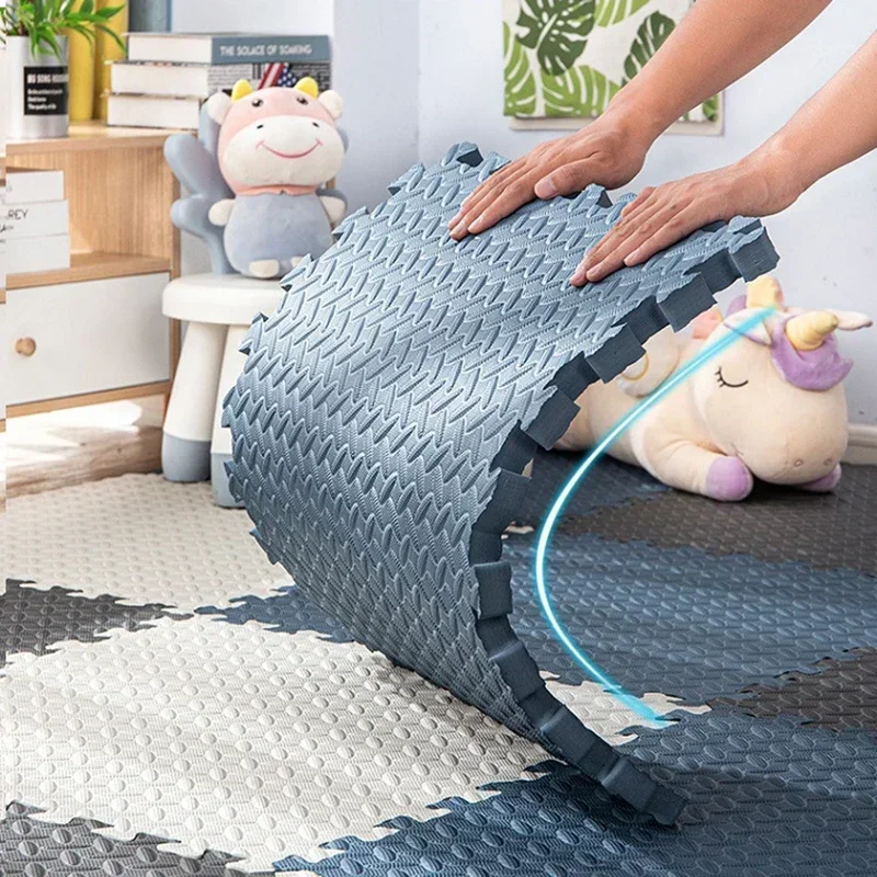 16pcs 30*30cm Puzzle Mat For Children Thick Baby Play Mat Kids Carpet Mats EVA Foam Rug Children Room Activities Mat For Baby - Image 18