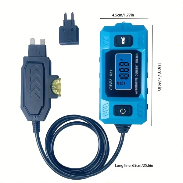 Car Fault Tester Max 48V Automotive Fuse Current Testing Tool High Precision Blade Fuse Circuit Measurement Fault Test Tool - Image 5