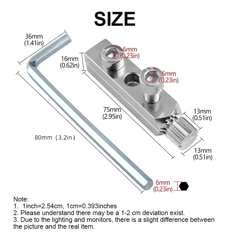 Broken wire extractor Threading Tools Tap Screw Remover Water-tap Angle Valve Repair for 4/6 Points Bolt Extractor Plumbing tool - Image 6